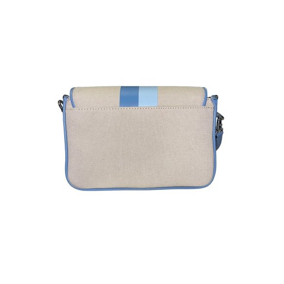 MICHAEL Kors Bradshaw Small Messenger Extra Strap Snap Closure Chambray Blue - Picture 6 of 9